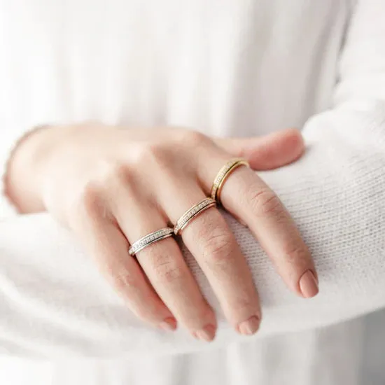 Anxiety Ring Elevate - Rose Gold