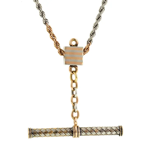 Art Deco Watch Chain Necklace
