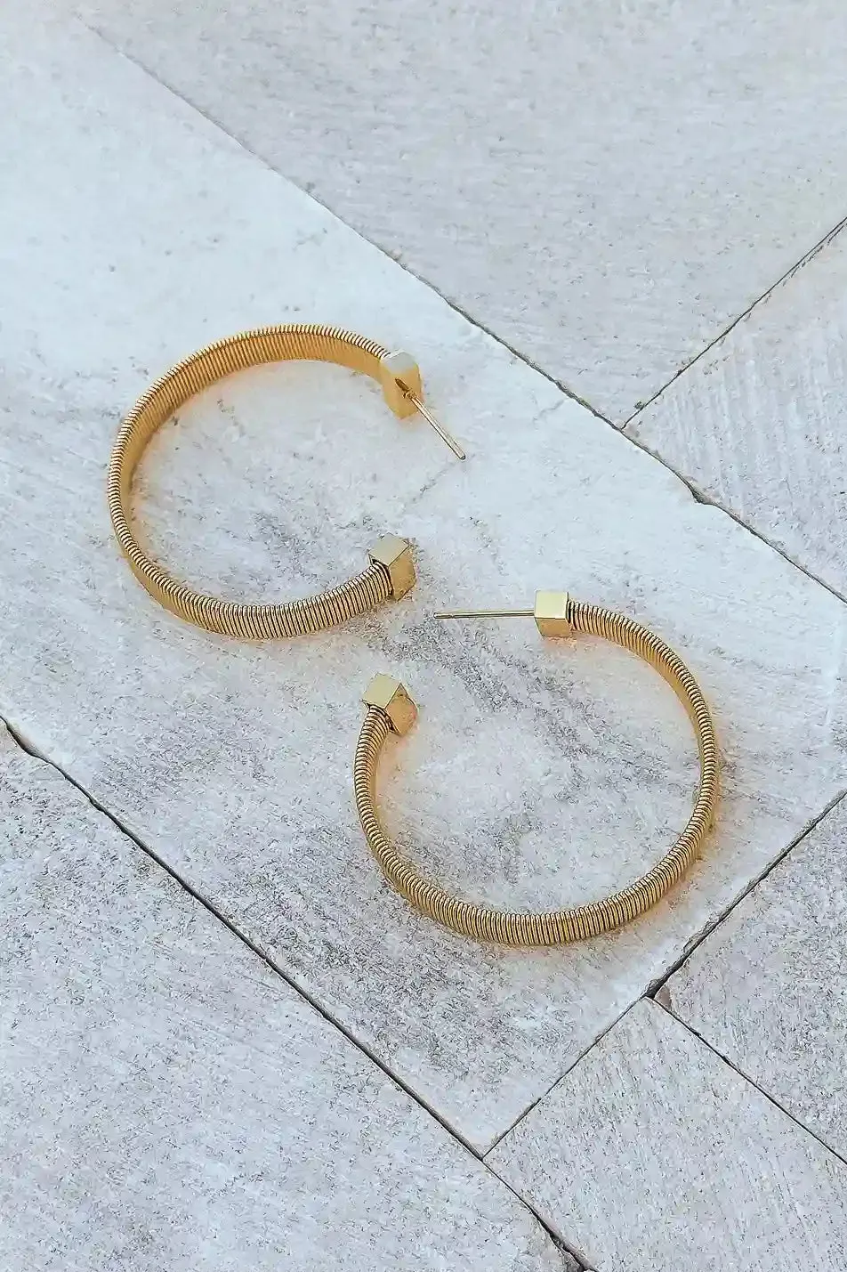 Brianna Open Hoop Earrings - FINAL SALE