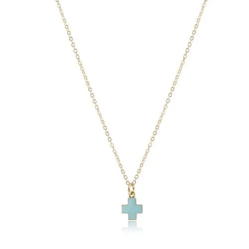 Enewton 16" Necklace Gold-Signature Cross