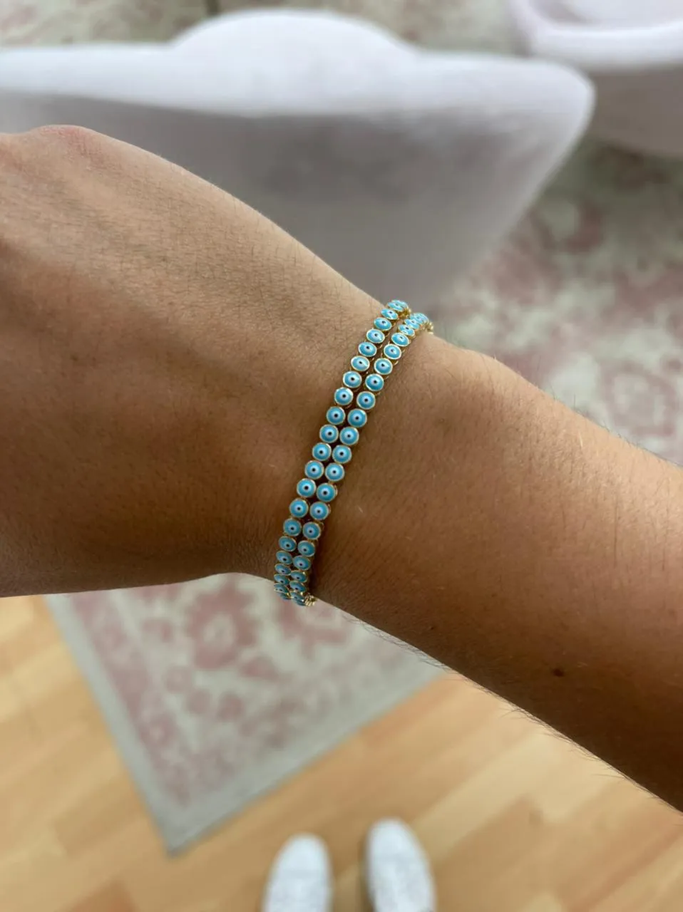 Evil Eye Tennis Bracelet