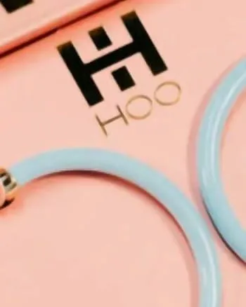 Hoop Earrings in Surf Blue | Surf Blue